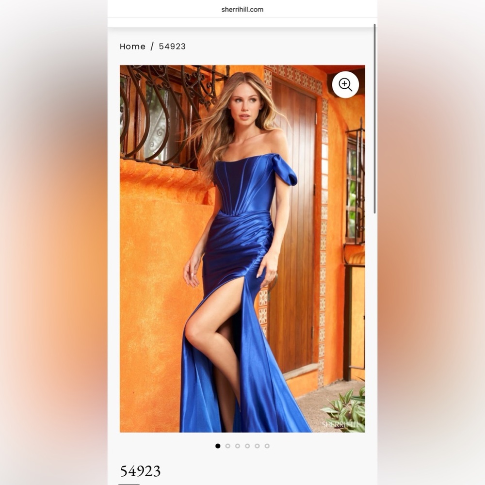 Sherri Hill Royal Blue Prom/Pageant Dress
